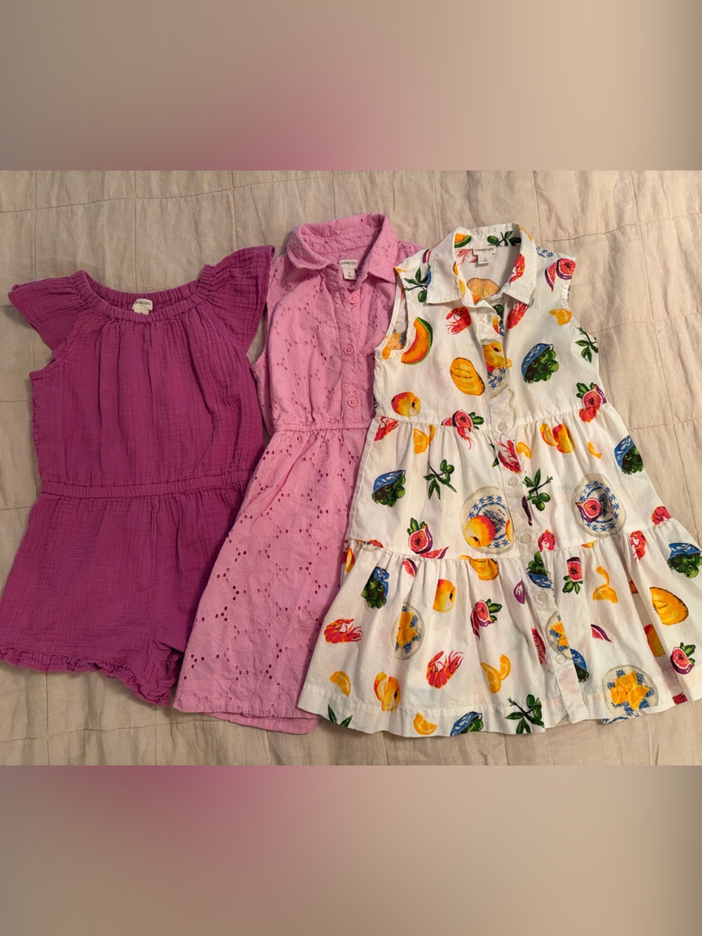 JCREW CrewCuts Girls Size 8 dress lot